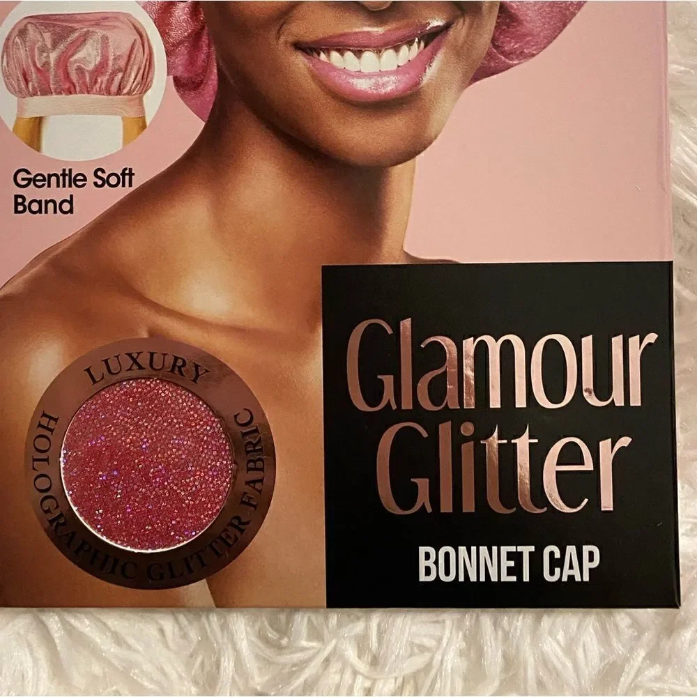 *NIB* KISS Glamour Glitter Bonnet Cap